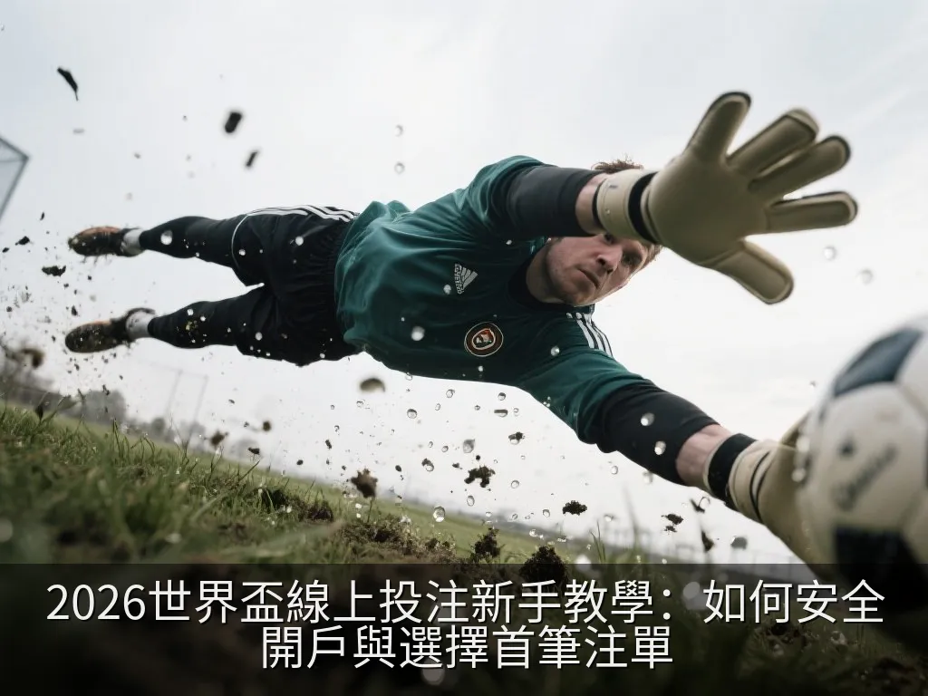 2026世界盃線上投注新手教學：如何安全開戶與選擇首筆注單